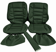 Load image into Gallery viewer, Mercedes W124 Coupe Front Seat Covers 1986-1995 Darkgreen
