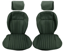 Load image into Gallery viewer, Fiat 124 Spider Front Seat Covers 1966-1978 Darkgreen
