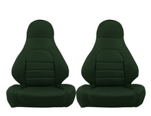 Cargar imagen en el visor de la galería, Mazda Mx 5 Miata Front Seat Covers 1990-1996 Interior Other Darkgreen
