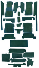 Cargar imagen en el visor de la galería, Mercedes SL R107 Carpet Set 1971-1989 Darkgreen
