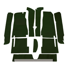 Cargar imagen en el visor de la galería, Fiat 124 Spider Carpet Set 1966-1970 Darkgreen
