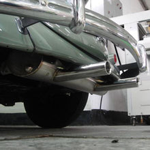 Load image into Gallery viewer, Volkswagen Beetle Exhaust 25/30Hp, Vintage Speed, Double Exhaust With Pre-Heat Risers, Stainless Steel Volkswagen
