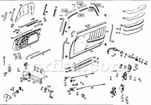 Load image into Gallery viewer, Mercedes 190 SL Door Lock Mechanism Left Doors Mercedes   
