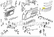 Load image into Gallery viewer, Mercedes 190 Ponton 190 SL Right Roor Arm Rest Doors Mercedes
