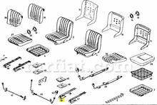 Cargar imagen en el visor de la galería, Mercedes 190 Ponton 190 SL Sport Seat Inner Rail Left Hand Interior Mercedes   
