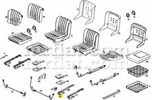 Load image into Gallery viewer, Mercedes 190 SL Sport Seat Guide Right Hinge Interior Mercedes
