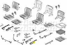 Cargar imagen en el visor de la galería, Mercedes 190 Ponton 190 SL Sport Seat Outer Rail Left Hand Interior Mercedes   
