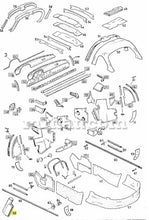 Load image into Gallery viewer, Mercedes 300 SL Fuel Pump Cover Fuel System Mercedes   
