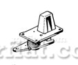Cargar imagen en el visor de la galería, Mercedes 300 SL Coupe Front Hood Lock Lower Part Engine Compartment Mercedes
