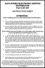 Load image into Gallery viewer, Alfa Romeo GT Junior GTV RML Electronic Distributor Electrical and Ignition Alfa Romeo
