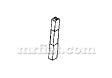 Load image into Gallery viewer, Mercedes 300 SL Front Guide Jaw Body Panels Mercedes
