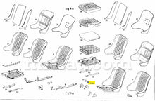 Load image into Gallery viewer, Mercedes 300 SL Roadster Seat Shoulder Stud Interior Mercedes   
