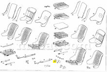 Load image into Gallery viewer, Mercedes 300 SL Roadster Seat Shackle Outside Right Interior Mercedes   
