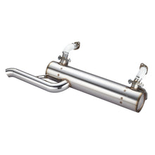 Load image into Gallery viewer, Volkswagen Bus Exhaust 'Vintage Speed' Without Pre-Heat Risers / Stainless Steel - Standard Tailpipe 'Super Flow' Volkswagen
