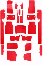 Cargar imagen en el visor de la galería, Mercedes W116 SE Carpet Set 1972-1980 Red
