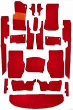 Load image into Gallery viewer, Mercedes W116 SEL 280SEL 350SEL Carpet Set 1972-1980 Interior Mercedes Red
