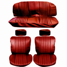 Cargar imagen en el visor de la galería, Volkswagen Kaefer Mexico Seat Covers 1979-2003 Interior Volkswagen Red
