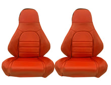 Cargar imagen en el visor de la galería, Mazda Mx 5 Miata Front Seat Covers 1990-1996 Interior Other Red
