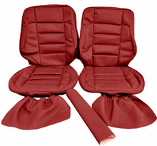 Load image into Gallery viewer, Mercedes W124 Coupe Front Seat Covers 1986-1995 Red
