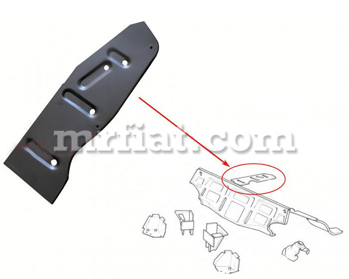 Fiat 500 Engine Compartment Repair Panel Right Body Panels Fiat   