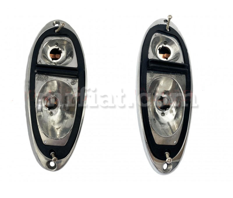 Fiat 500 N Aluminum Bulb Holder Base Set Lights Fiat   