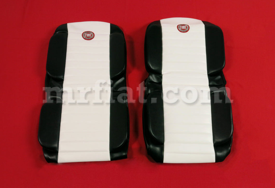 Fiat 600 Anatomical White Seat Covers Interior Fiat   