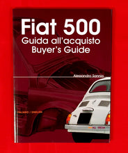 Load image into Gallery viewer, Fiat 500 Buyers Guide Book English Italian Version Accessories Fiat   
