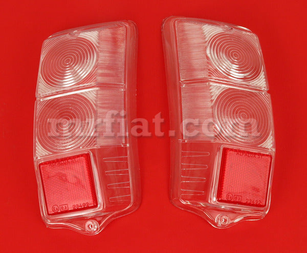 Fiat 500 F/L/R Rear Clear Lenses Set Lights Fiat   