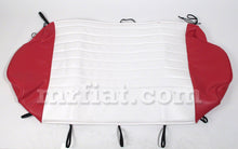 Load image into Gallery viewer, Fiat 500 Giannini Anatomical Red Seat Covers Abarth and Giannini Fiat   
