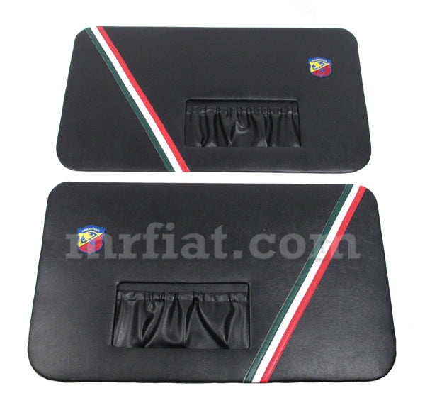 Fiat 500 Italian Abarth Door Panel Set Abarth and Giannini Fiat   