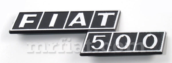 Fiat 500 F/L/R Rear Emblem Emblems Fiat   