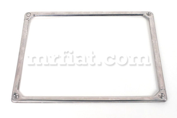 Fiat 500 Rear License Plate Holder Accessories Fiat   