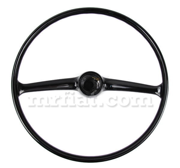 Fiat 500 Black Steering Wheel Steering Wheels Fiat   