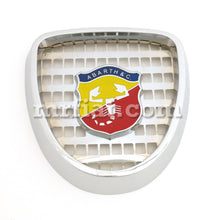 Cargar imagen en el visor de la galería, Fiat 600 Abarth Chrome Front Emblem Emblems Fiat
