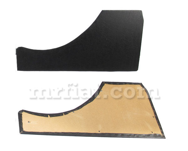 Fiat 600 Black Rear Quarter Panels Set Interior Fiat   