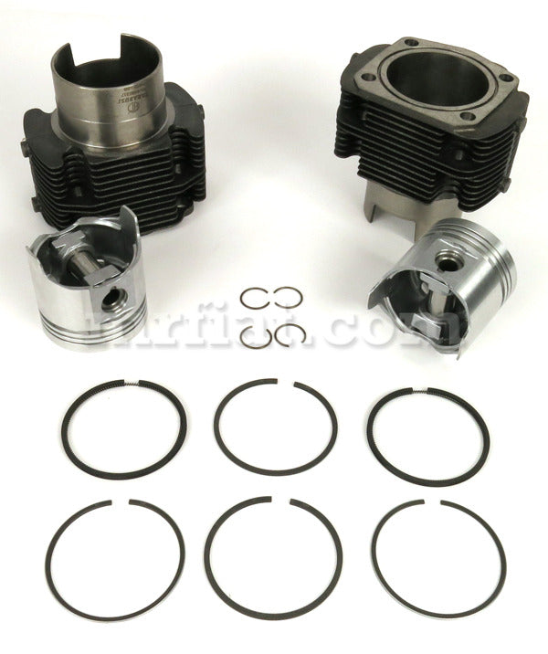 Fiat 500 126 650 cc Cylinders Pistons Kit Engine Fiat   