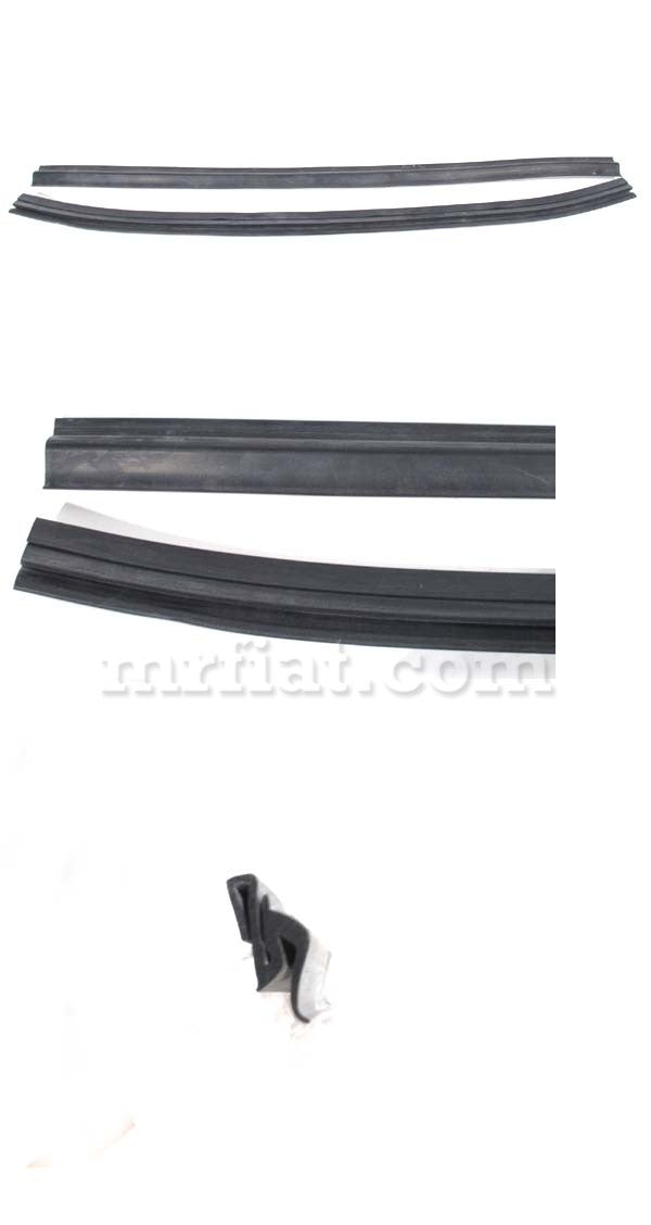 Fiat 600 Multipla Front Door Rubber Seal Set Glass and Seals Fiat   