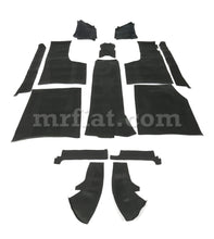 Load image into Gallery viewer, Fiat 600 Complete Rubber Mat Set No Mat # 13 14 15 Interior Fiat
