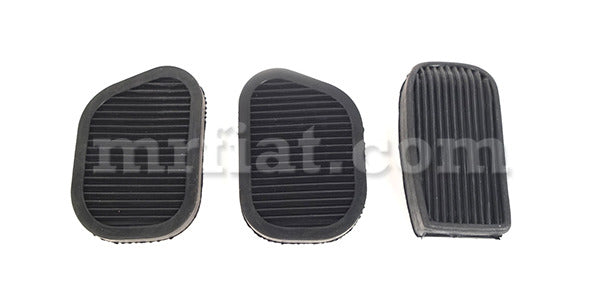 Fiat 600 Pedal Rubbers Set Interior Fiat   