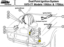 Load image into Gallery viewer, Fiat 124 Spider – Cover opening ignition distributor engine block Engine MrFiat
