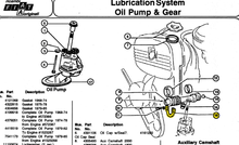 Load image into Gallery viewer, Fiat 124 Spider – Locking device for auxiliary shaft Engine MrFiat
