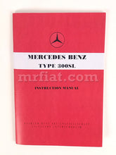 Load image into Gallery viewer, Mercedes 300 SL Coupe 1954-1957 English Owner&#39;s Manual Accessories Mercedes   
