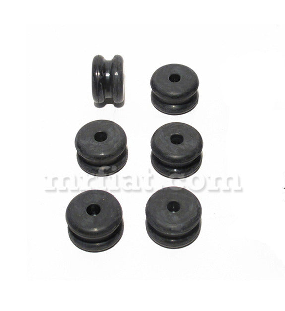 Iso Rivolta  GT 300 340 Exhaust Rubber Set 6 Pcs Glass and Seals Iso   