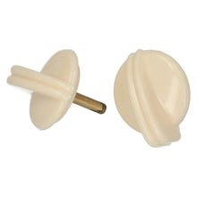 Load image into Gallery viewer, Volkswagen Bus Knob Wiper-/ Lightswitch Bakelite, Ivory (Pair) Volkswagen
