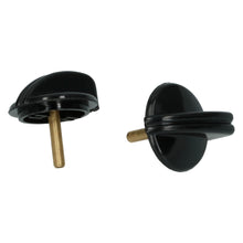 Load image into Gallery viewer, Volkswagen Bus Knob Wiper-/ Lightswitch Bakelite, Black (Pair) Volkswagen
