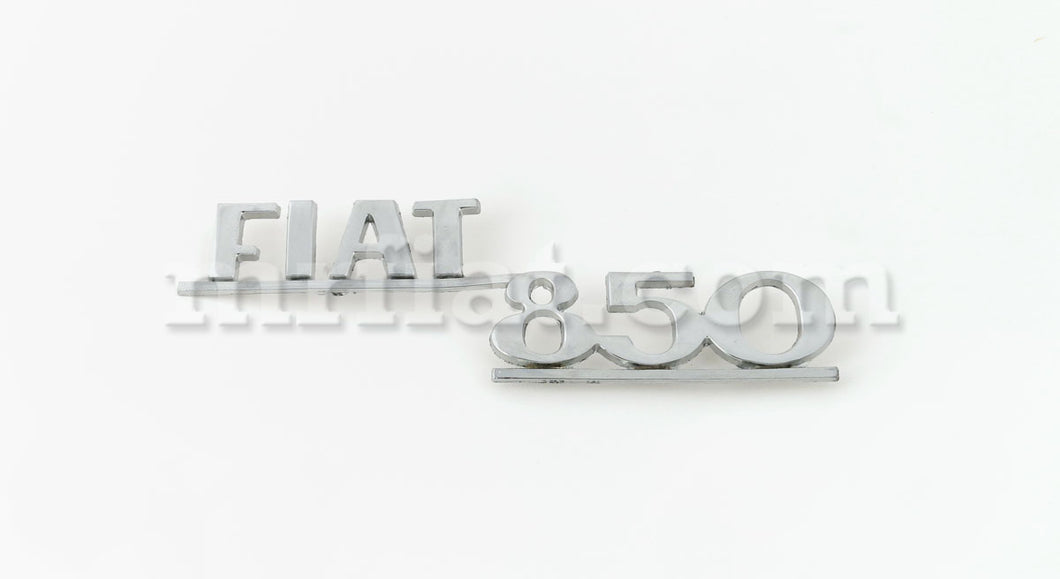 Fiat 850 Rear Script Emblems Fiat   