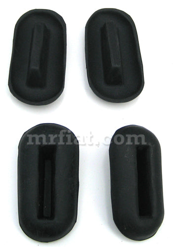 Fiat 850 Bumper Rubbers Set OEM Glass and Seals Fiat   