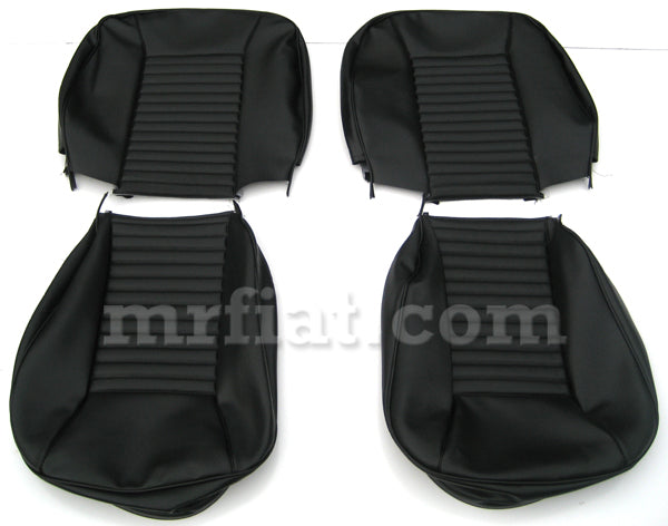 Fiat 850 Sport Coupe Black Seat Covers Interior Fiat   