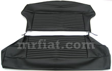 Load image into Gallery viewer, Fiat 850 Sport Coupe Black Seat Covers Interior Fiat

