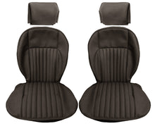 Load image into Gallery viewer, Fiat 124 Spider Front Seat Covers 1966-1978 Brown
